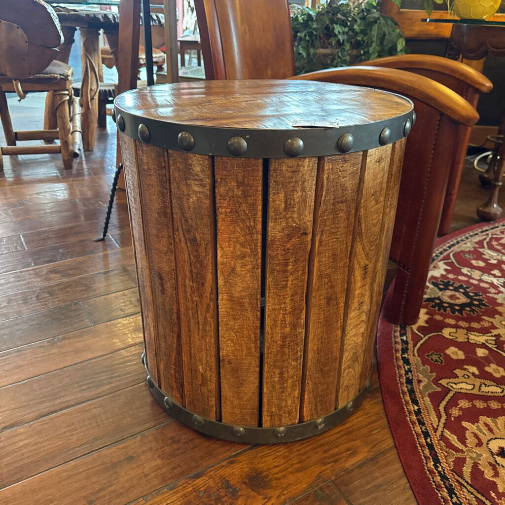 Round Wood Table