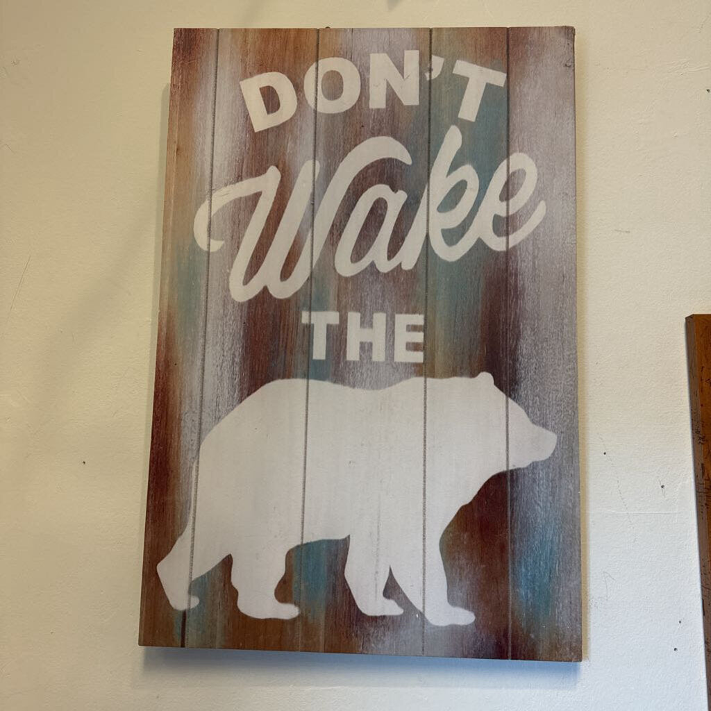 Don't Wake The Bear