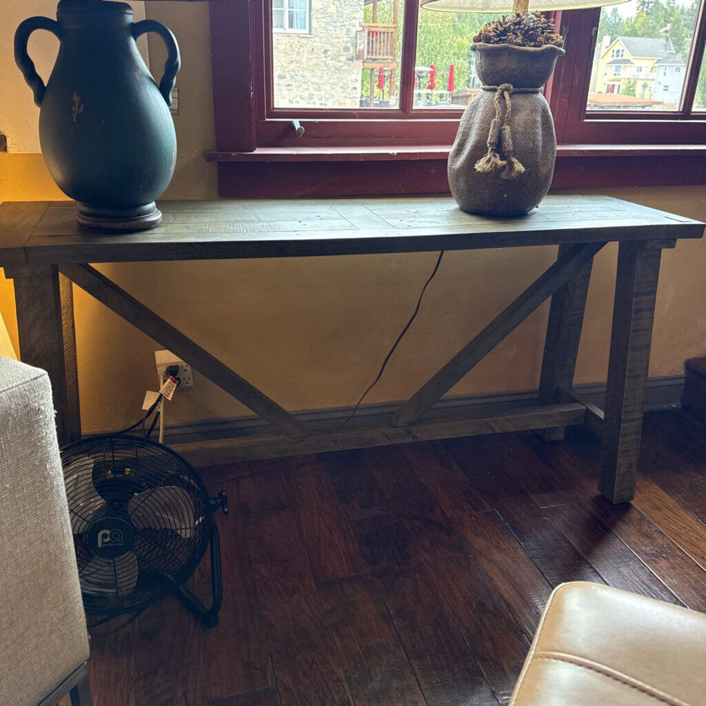 Reclaimed Wood Console Table