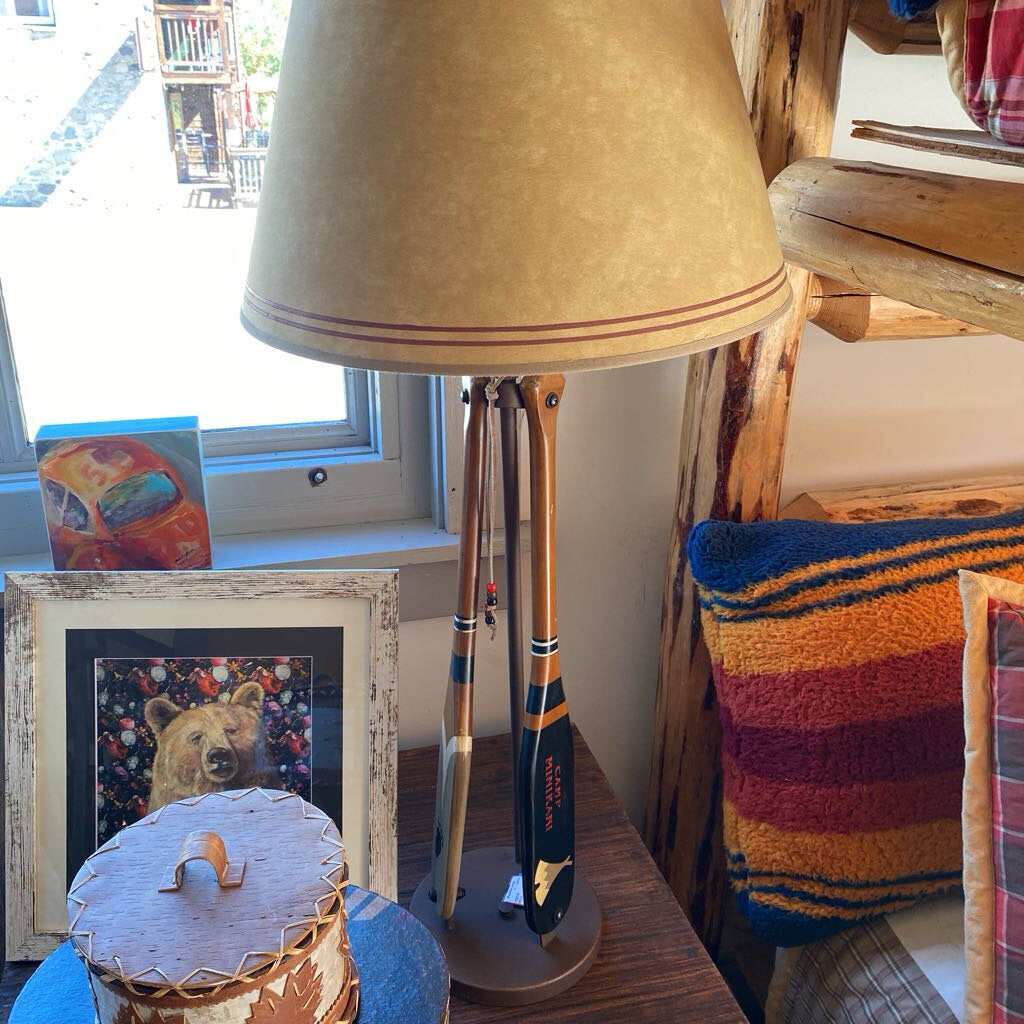 Camp Minikani Paddle Lamp