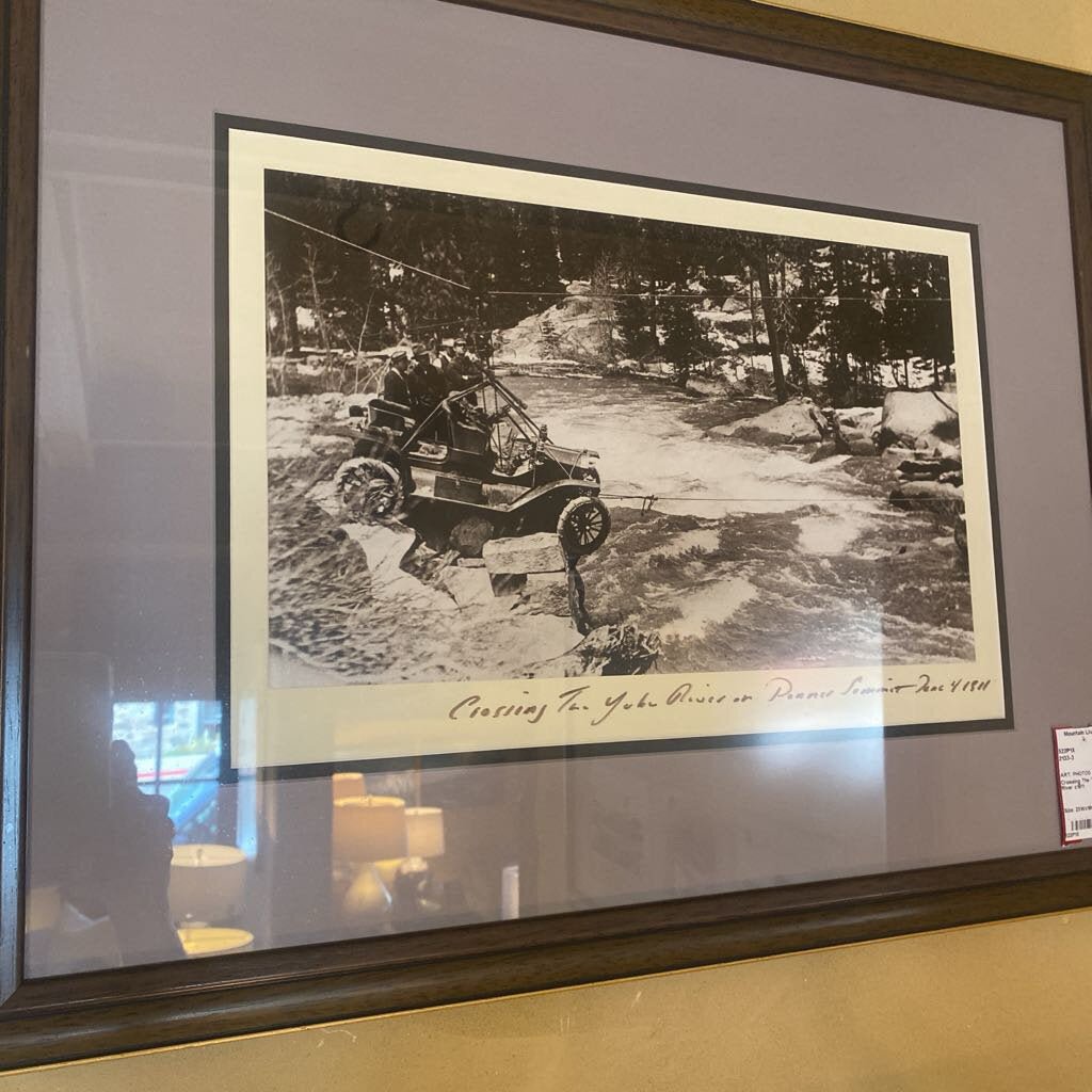 Crossing The Yuba River c1911