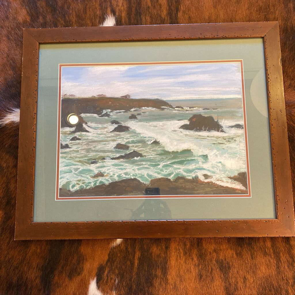 Peaceful Day On The Waterfront By Local Artist Linda Townsend