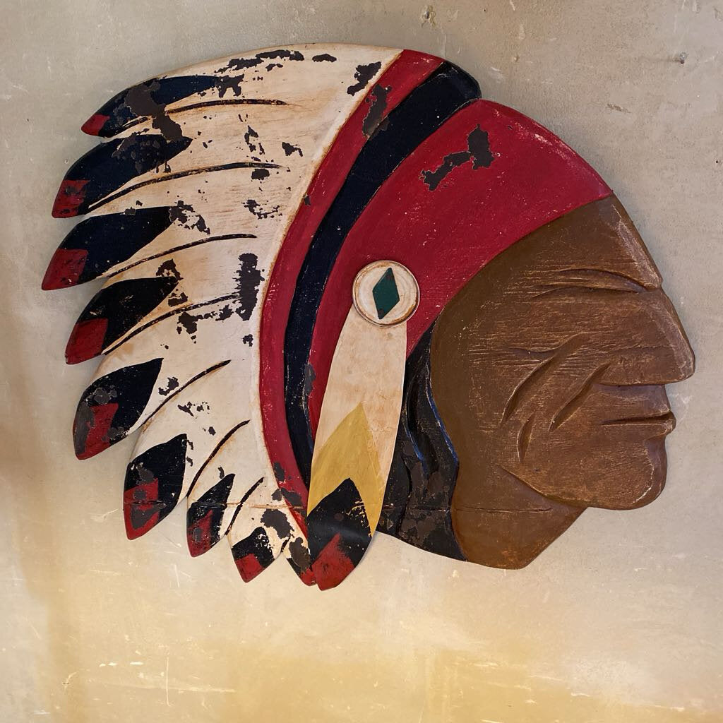 Indian Chief Wall Decor