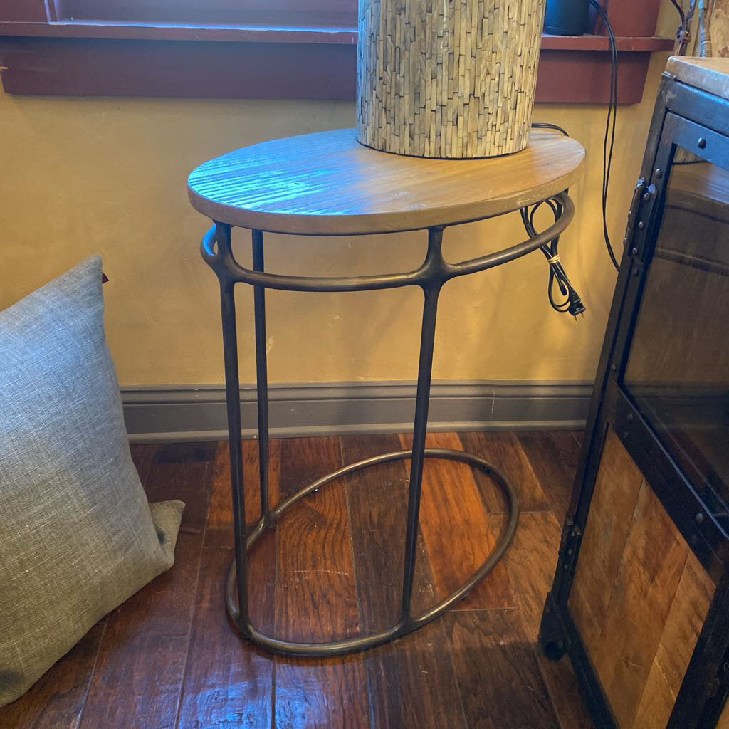 West Elm Industrial Side Table