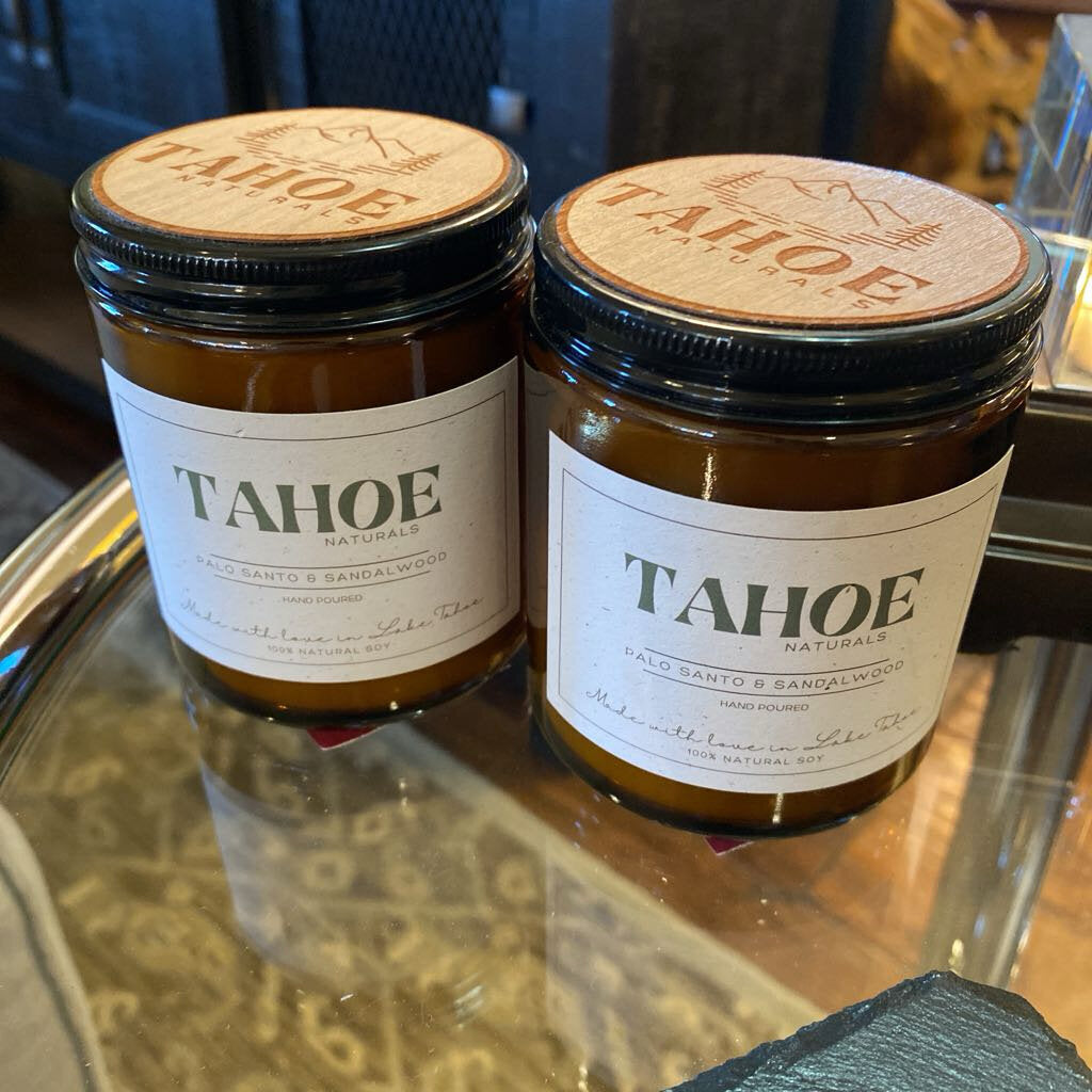 Tahoe Naturals Candle - Palo Santo & Sandalwood
