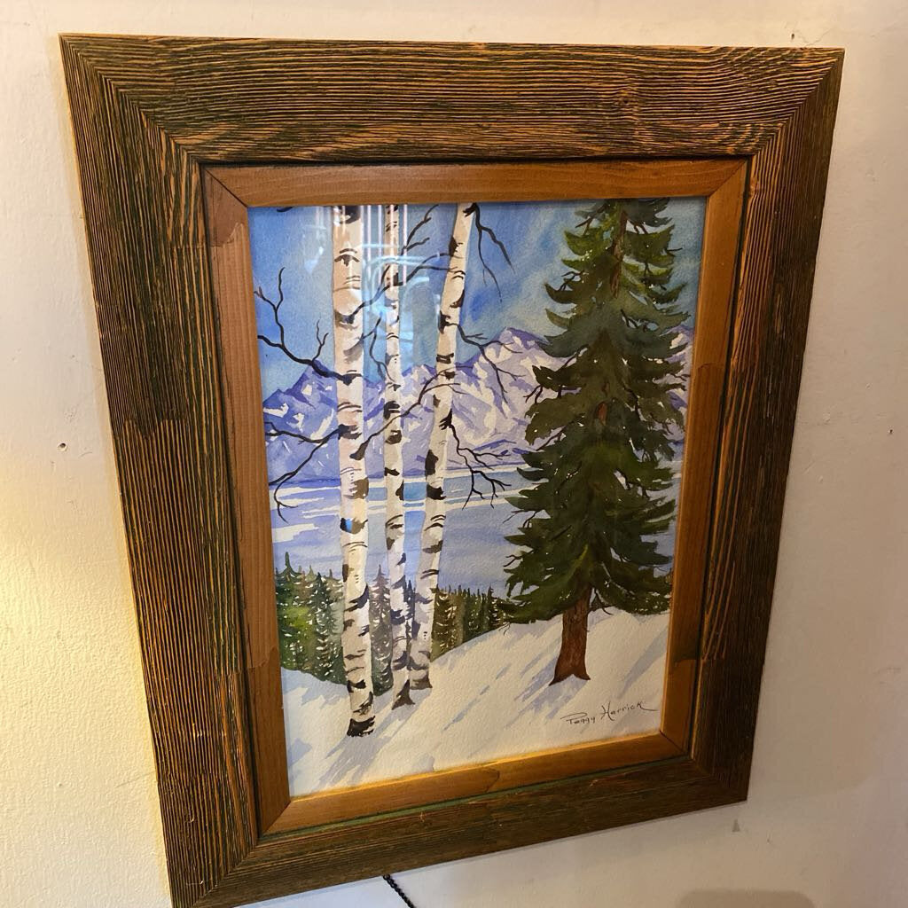 Tahoe Winter By Peggy Herrick