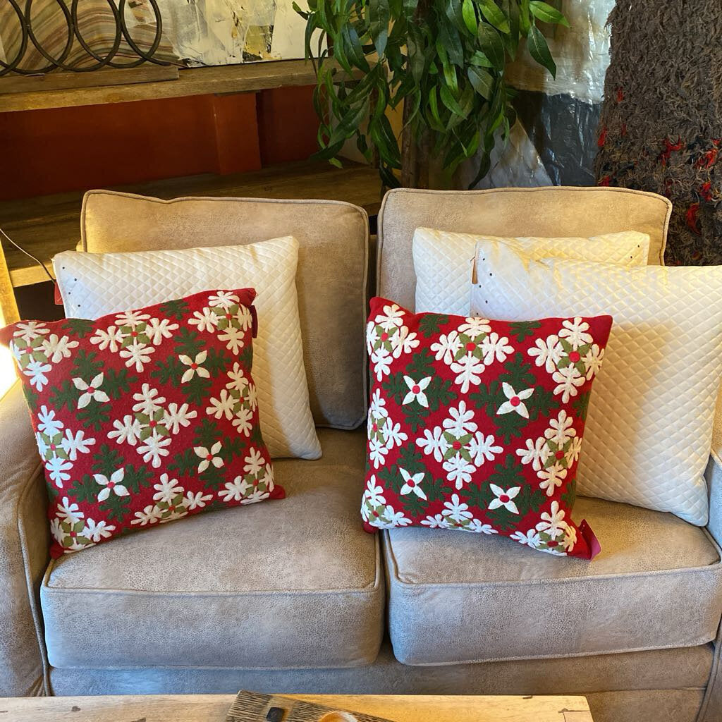 Vintage Crate & Barrel Pillow With Down Insert