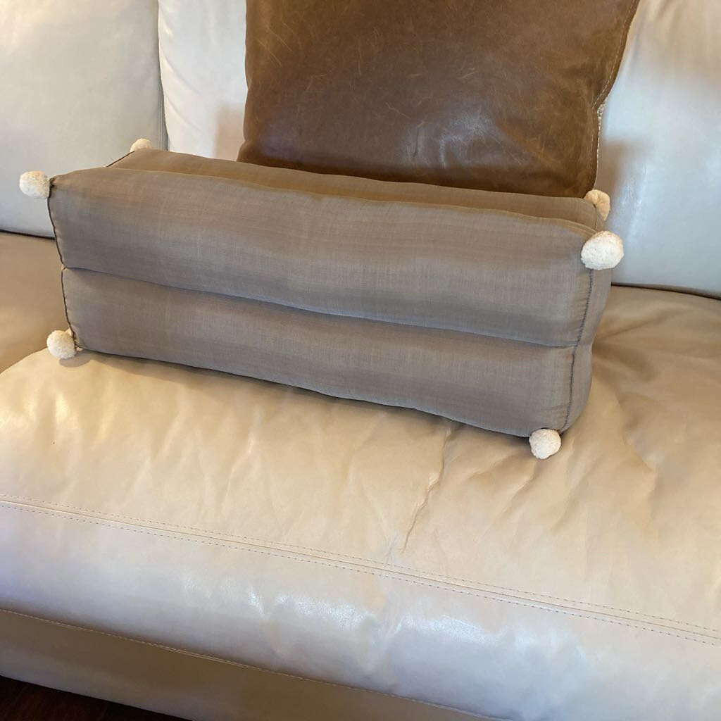 Square Silk Bolster Pillow