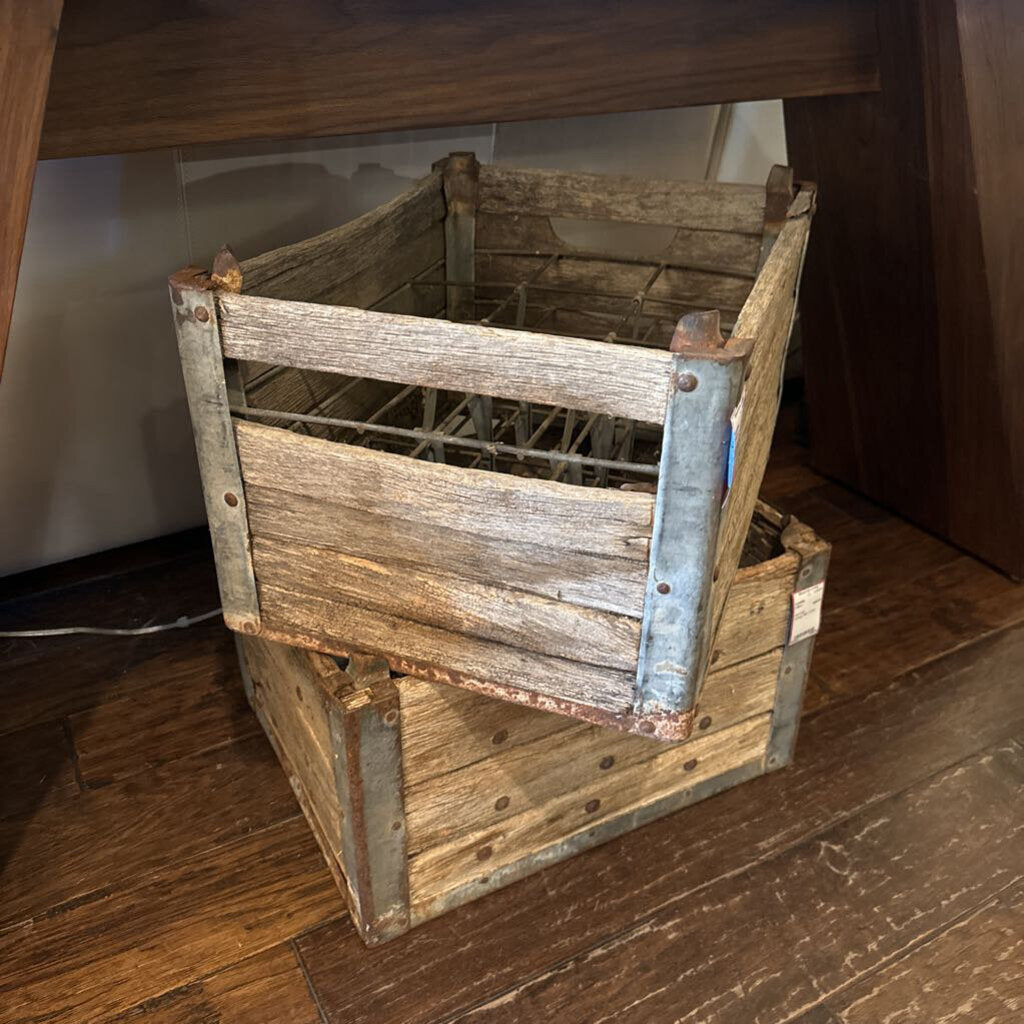 Vintage Milk Crates