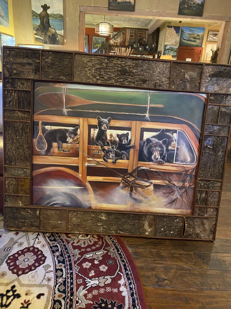 Going To The Cabin By Marilyn Dwyer Mason