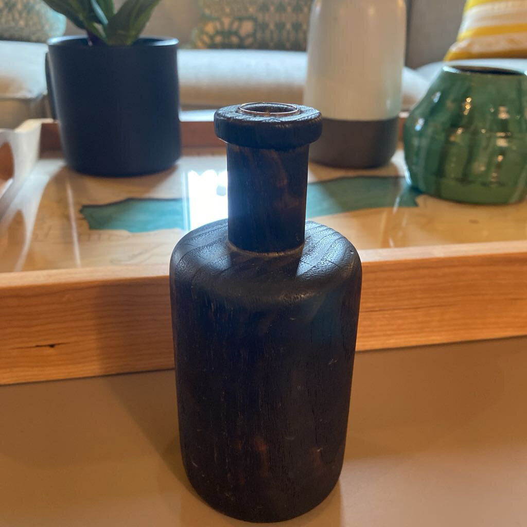 Wood Vase