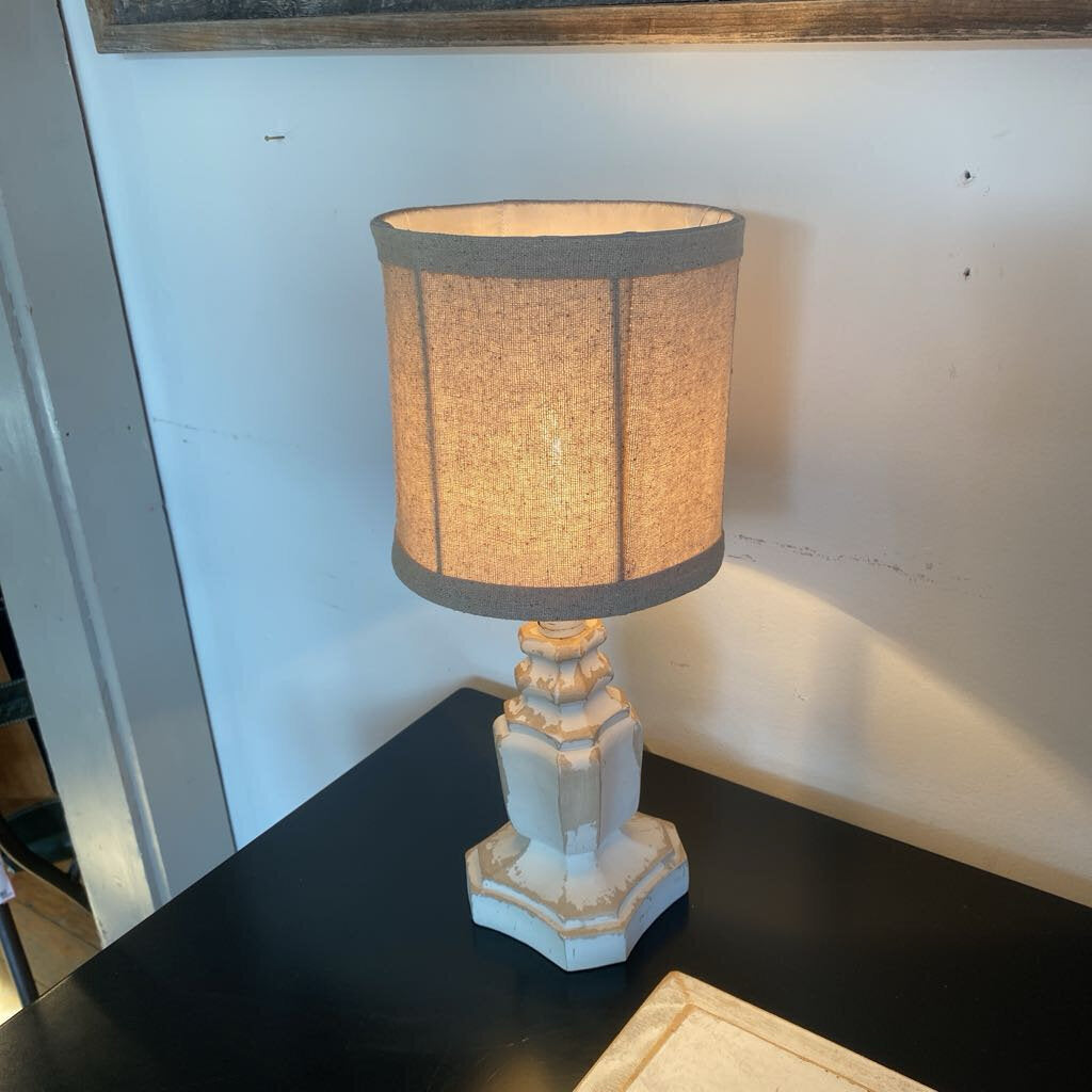 Wood Base Lamp - Set Of 2