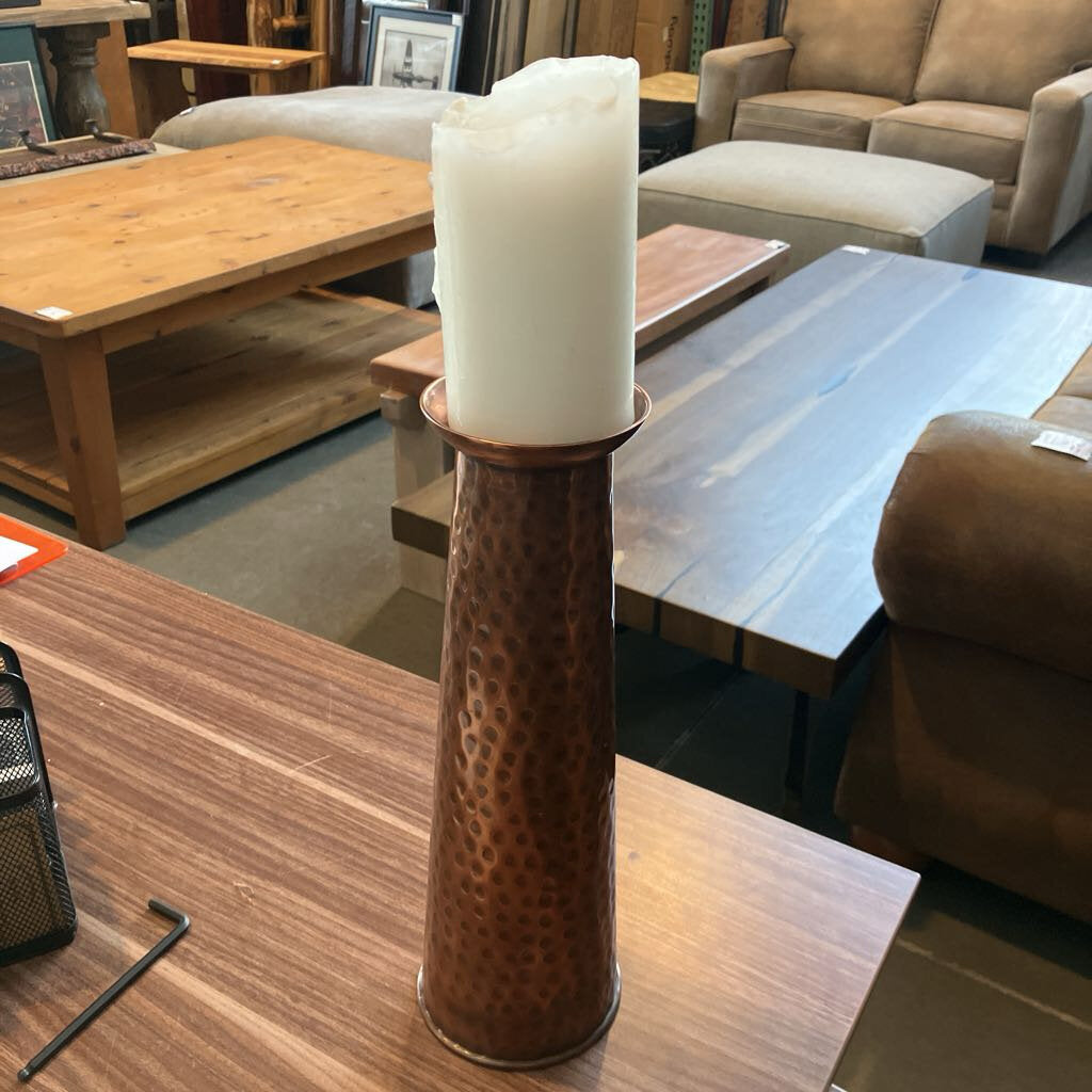 Copper Candle Holder