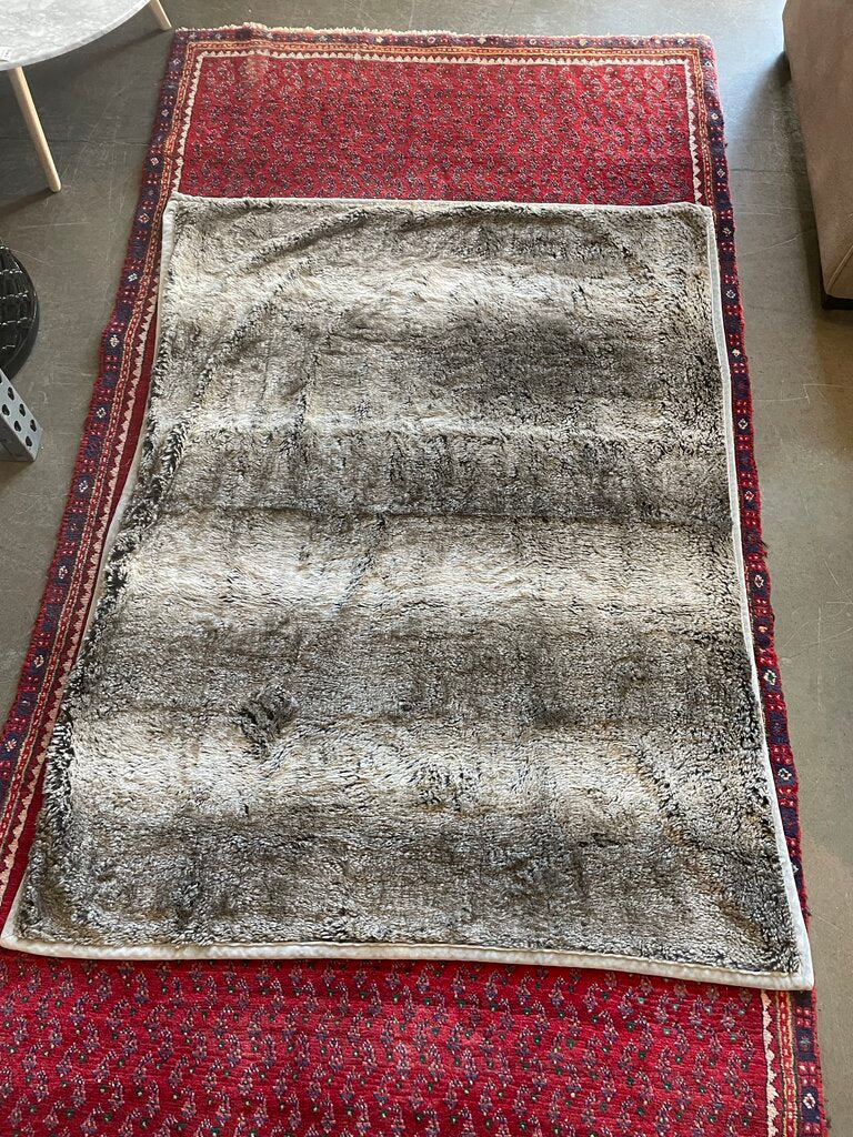 Pottery Barn Faux Fur Throw Blanket