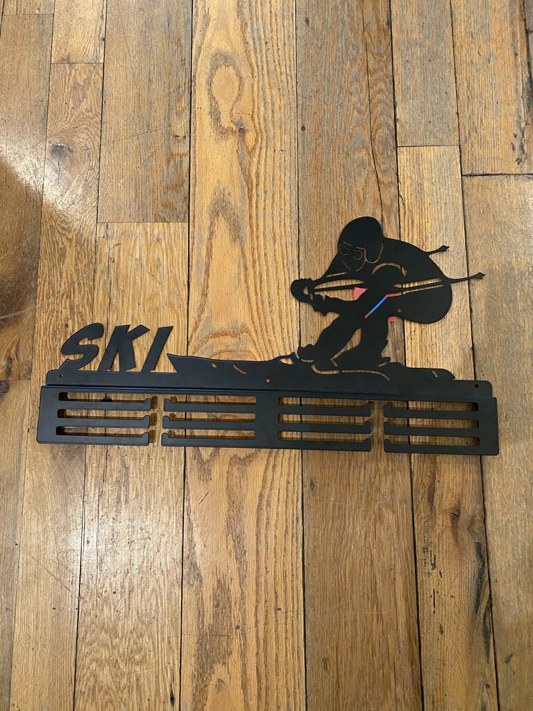 Ski Medal Display Rack