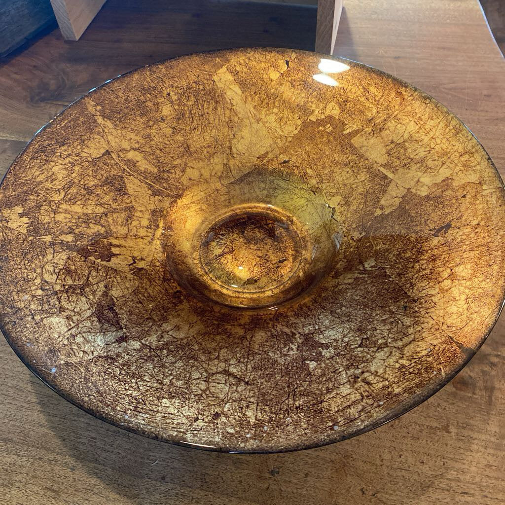 Gold Leaf Bowl