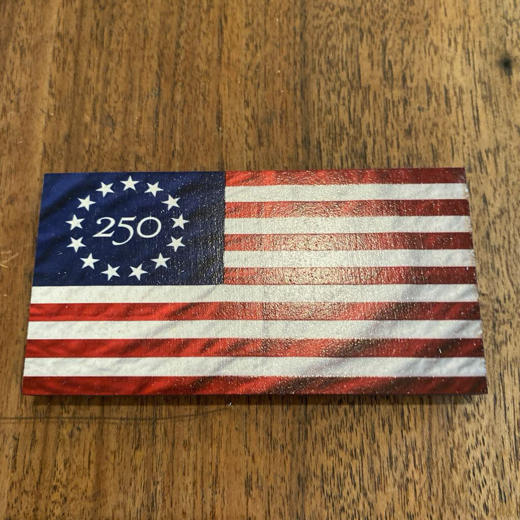 American Flag Magnet By Rustic Incline