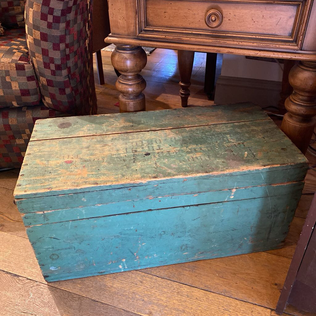 Vintage Green Trunk