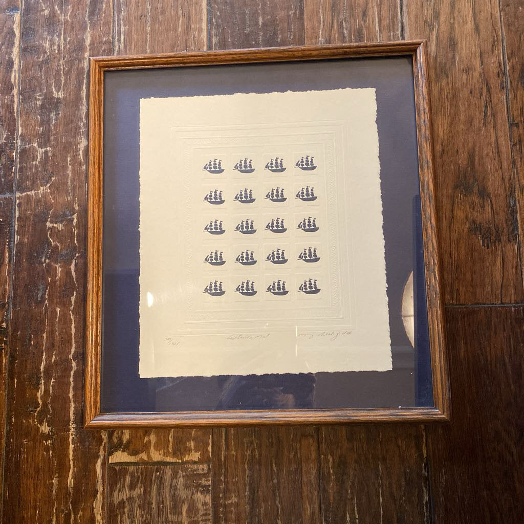 Captain's Mist By Mary Rutherford - Signed And Numbered