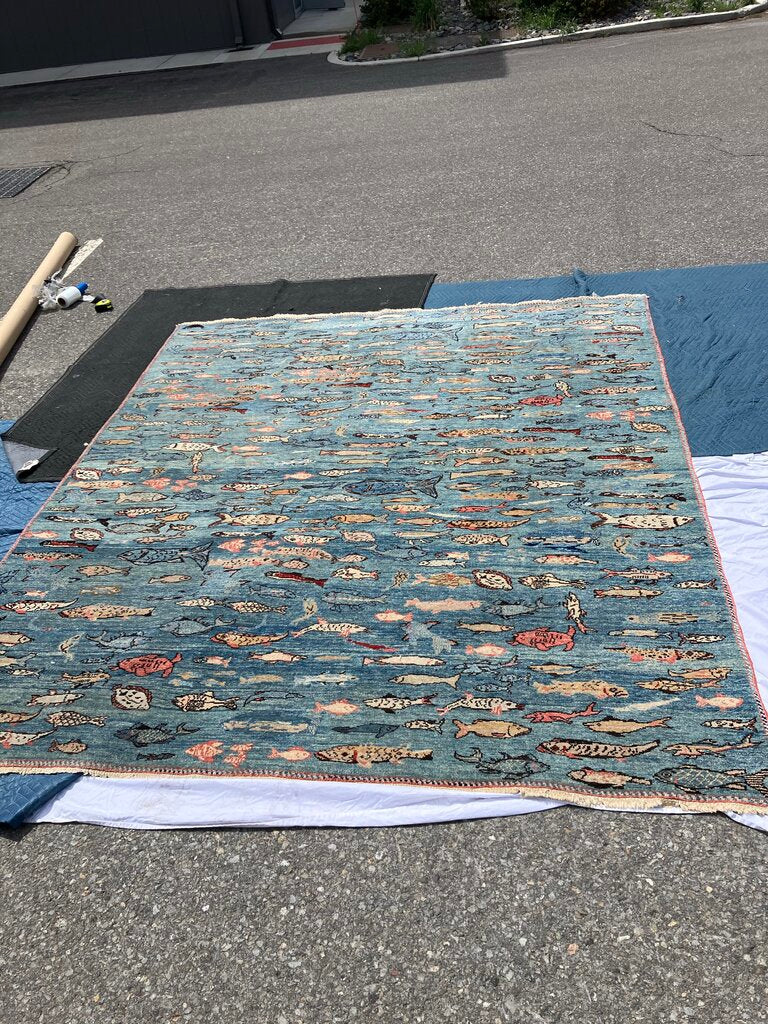 Rug & Kilims Fish Rug