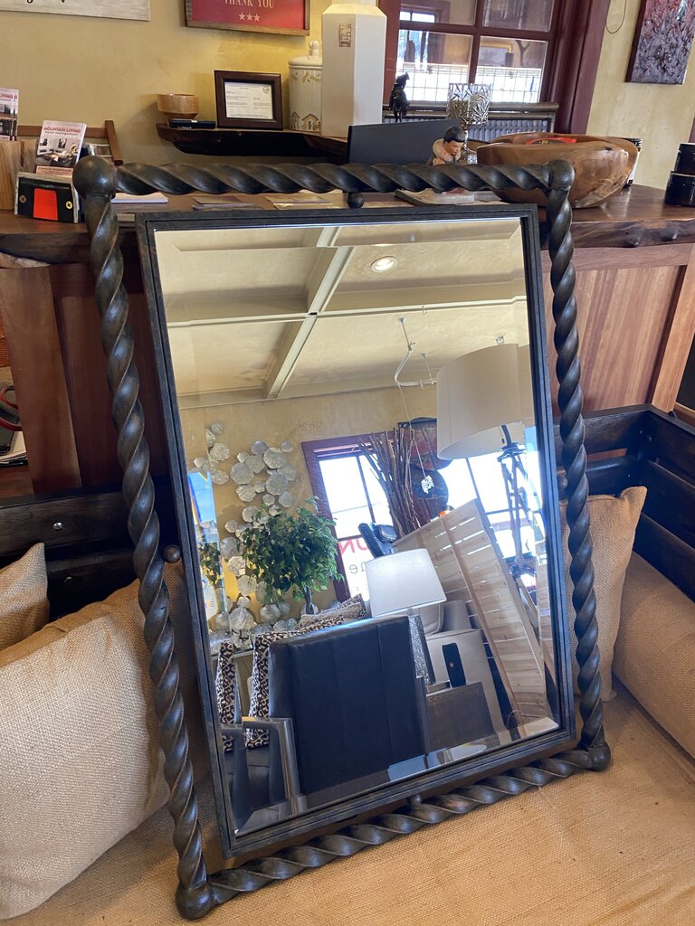 Uttermost Iron Framed Mirror