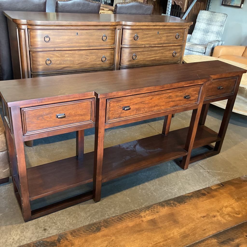 3 Drawer Console Table