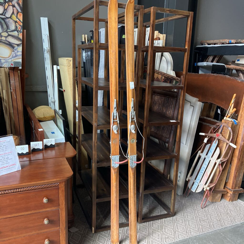 Antique Wooden Skis