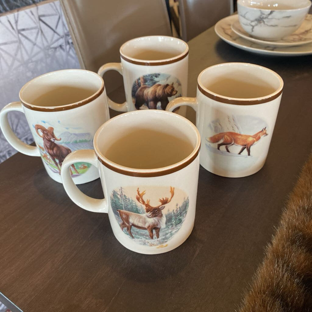 National Wildlife Federation Coffee Mugs - Set Of 4