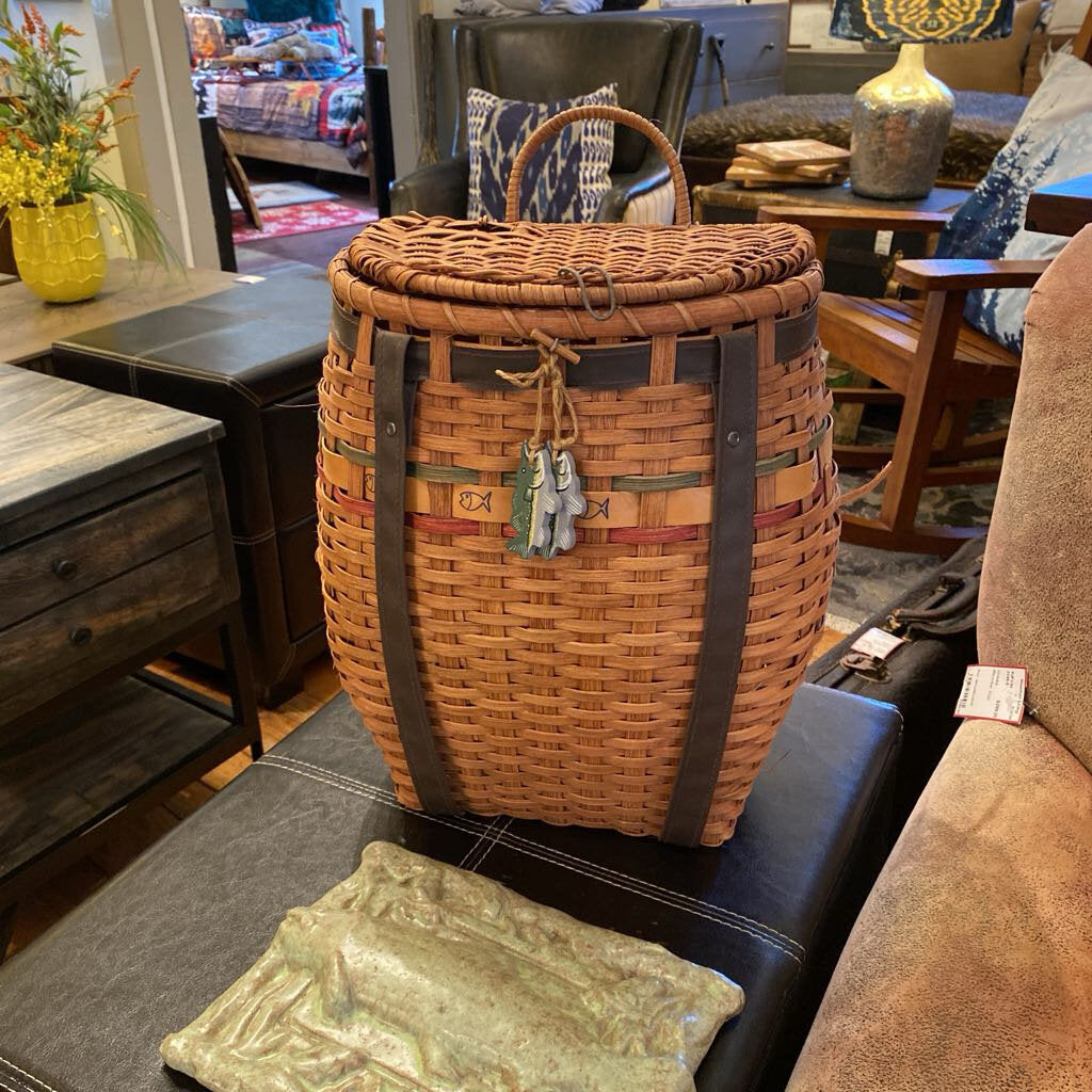Decorative Fishing Creel
