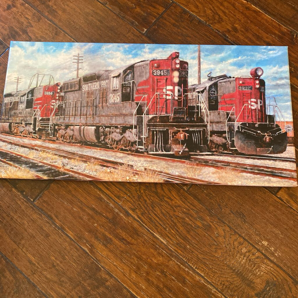 Southern Pacific Train Canvas