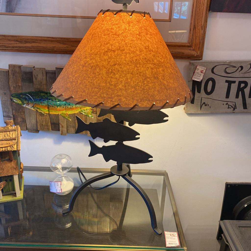 Iron Fish Lamp