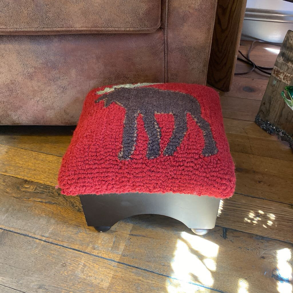Moose Footstool