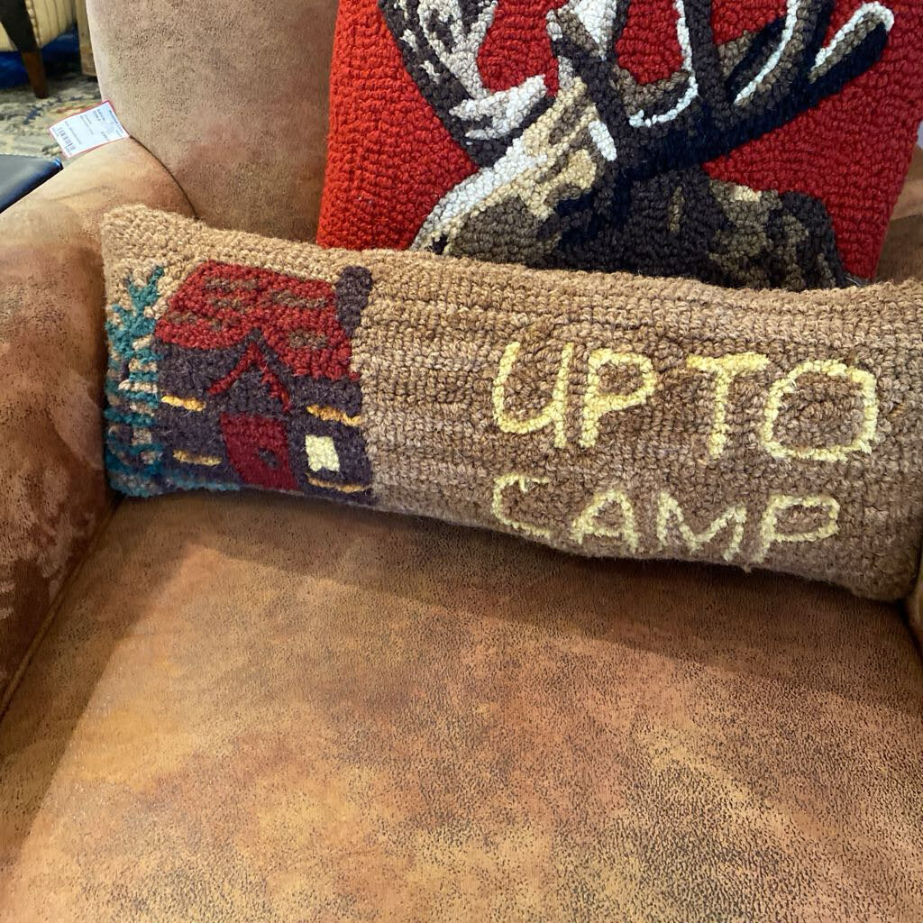 Up To Camp Pillow
