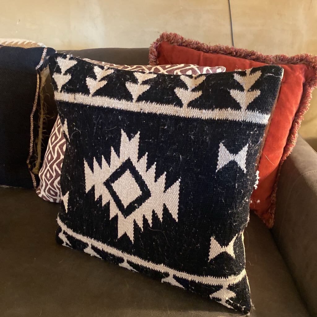 Black And White Pillow