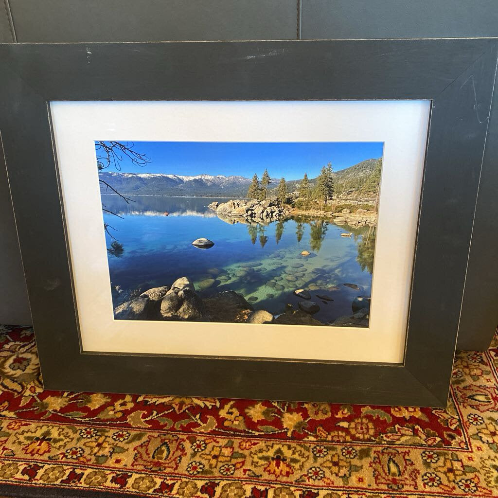 Sand Harbor Reflections By Charles L. Downing