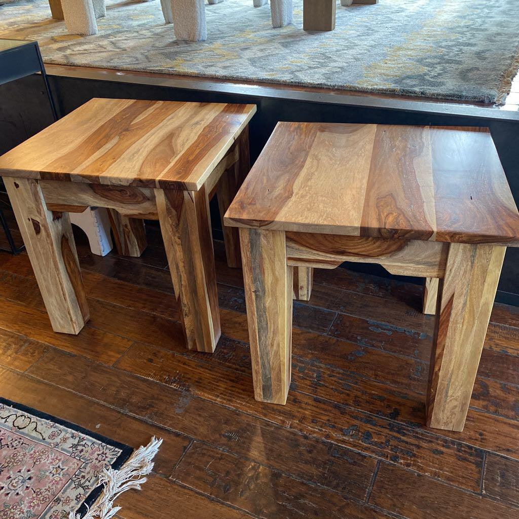 Sheesham Indian Rosewood End Table