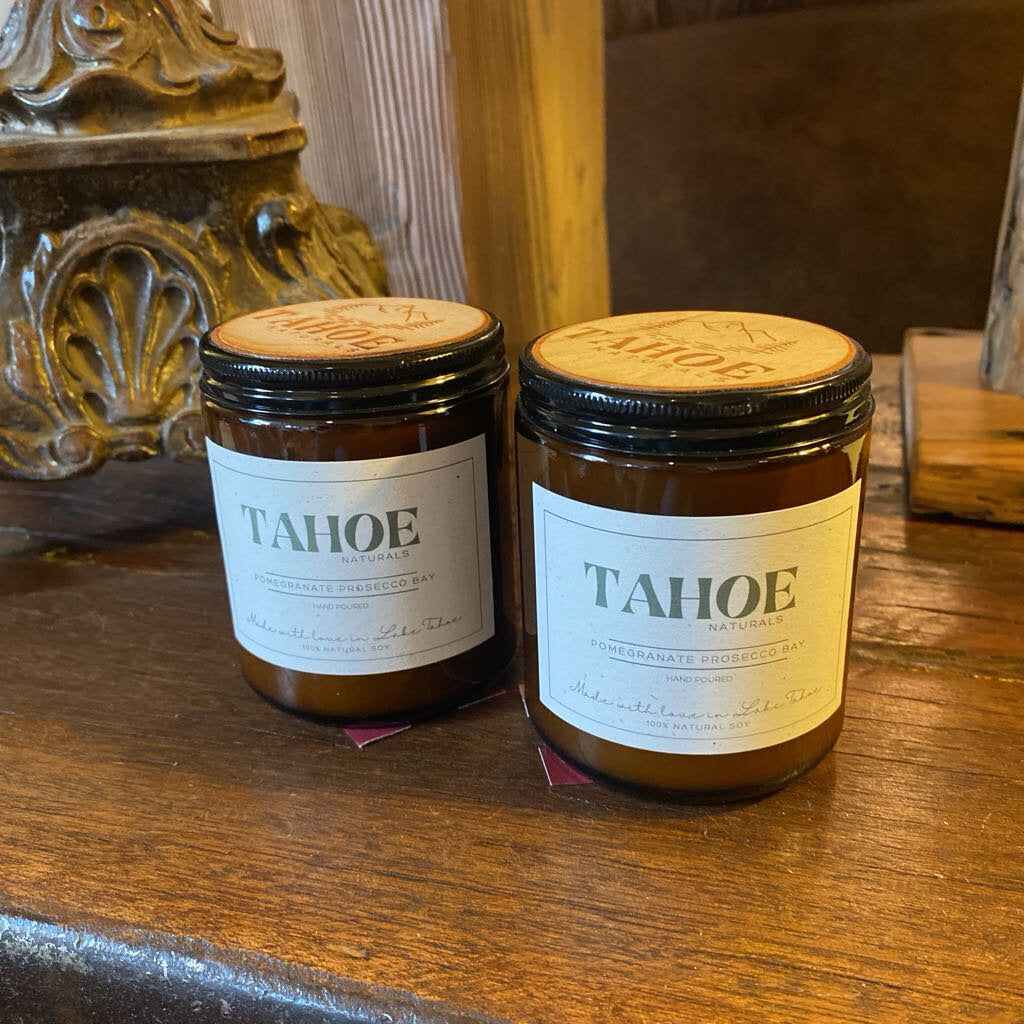 Tahoe Naturals Candle - Pomegranate Prosecco Bay