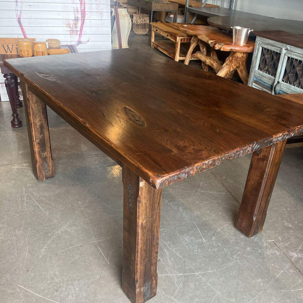 Reclaimed Wood Farmhouse Dinning Table