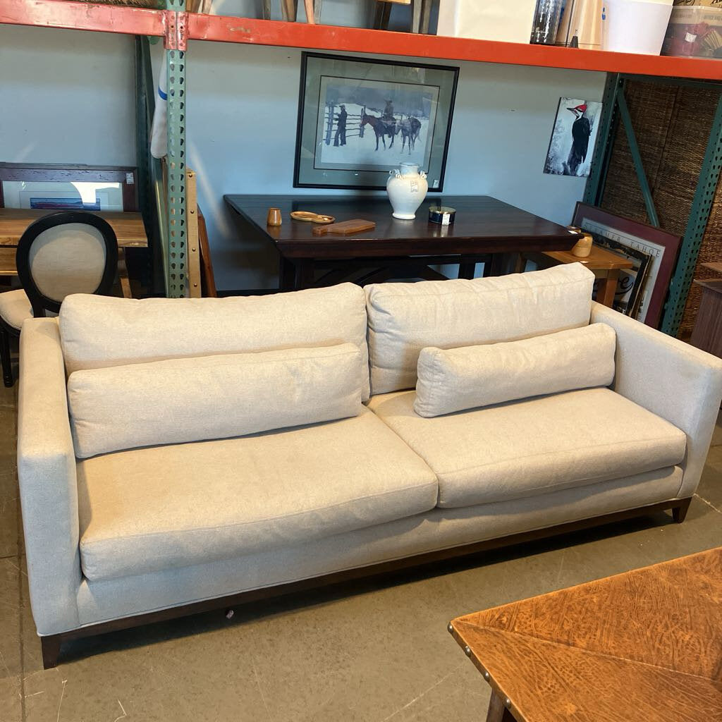 Crate & Barrel Taraval Down Filled Sofa