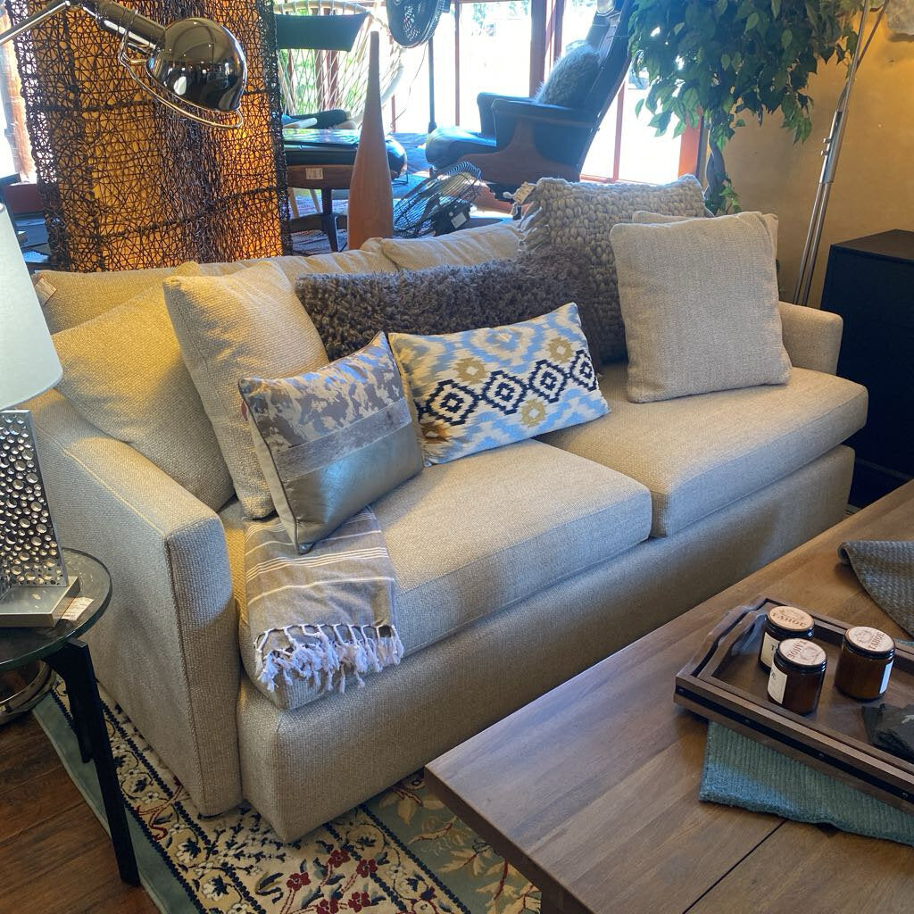 Crate & Barrel 83" Deep Lounge Sofa