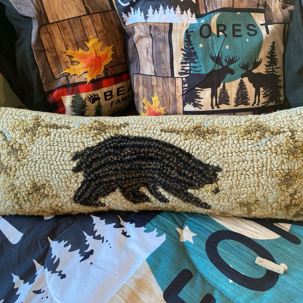 Bear Bolster Pillow