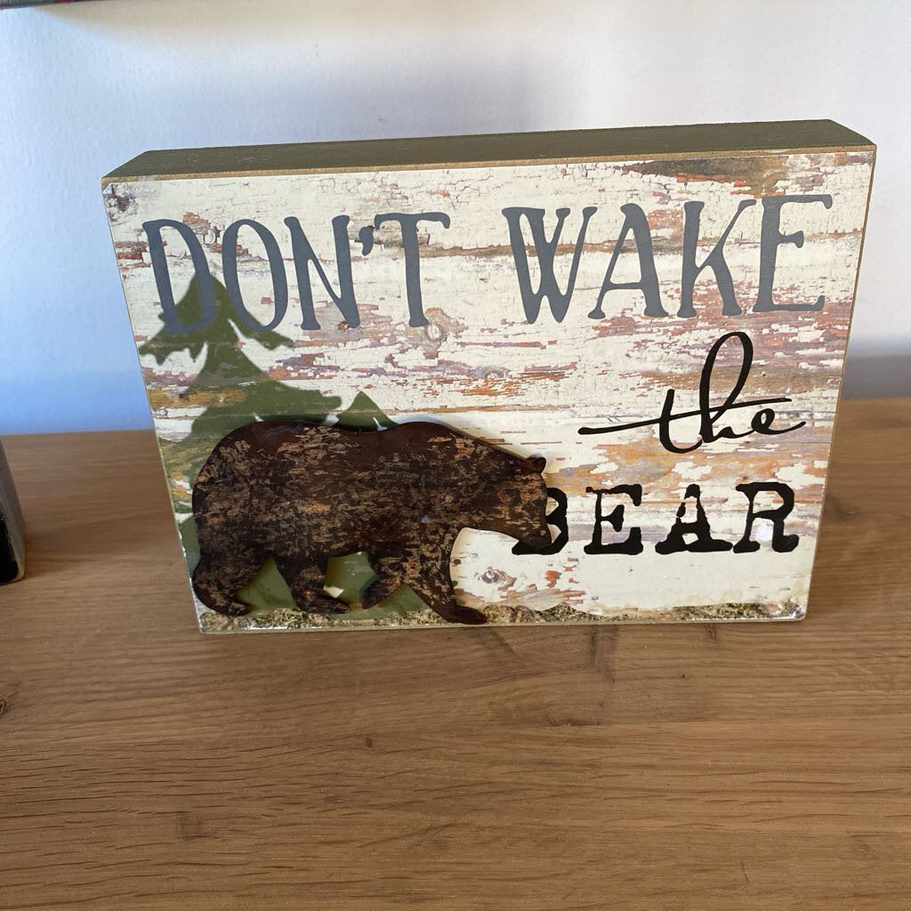 Don't Wake The Bear