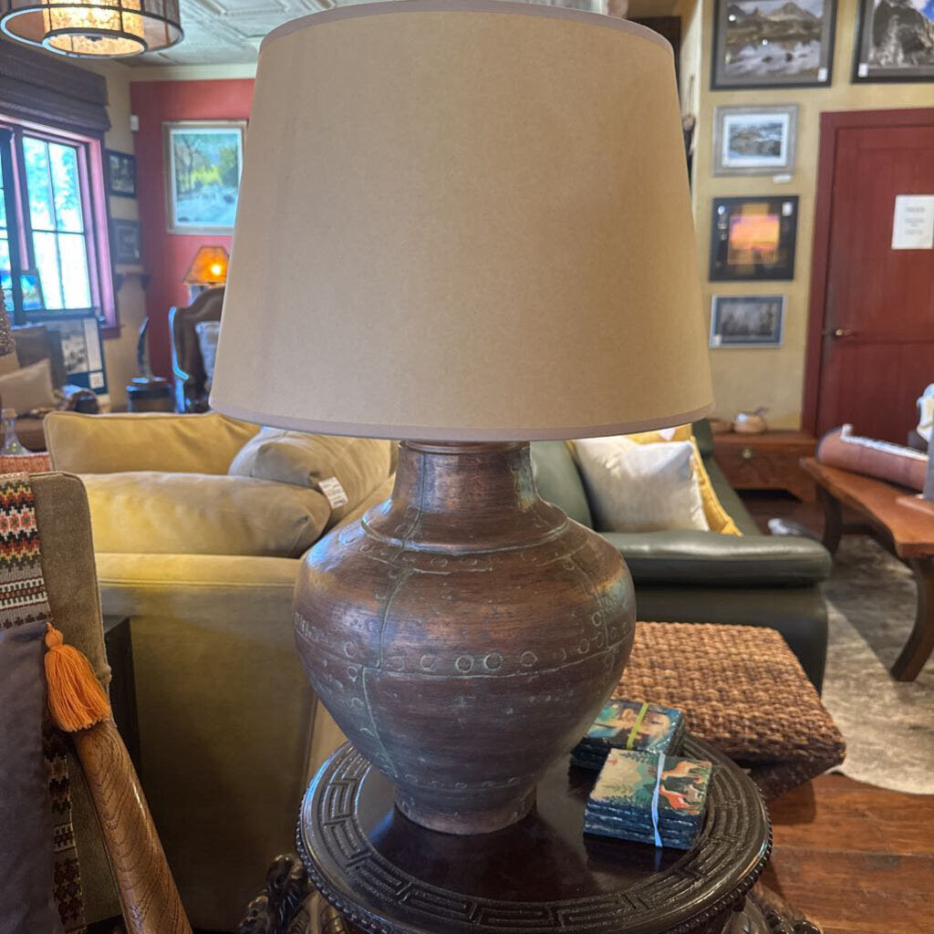 Copper Base Lamp