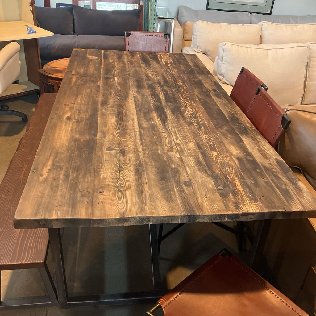 Restoration Hardware Parisian Boatwood Dining Table