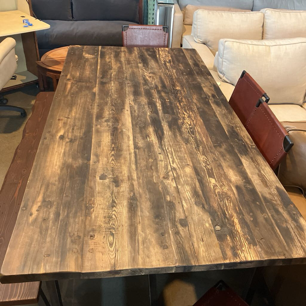 Restoration Hardware Parisian Boatwood Dining Table