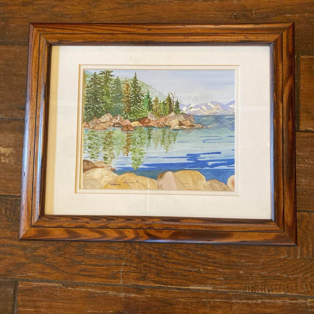 Sand Harbor By Peggy Herrick
