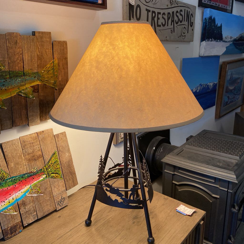 Iron Fly Fishing Lamp