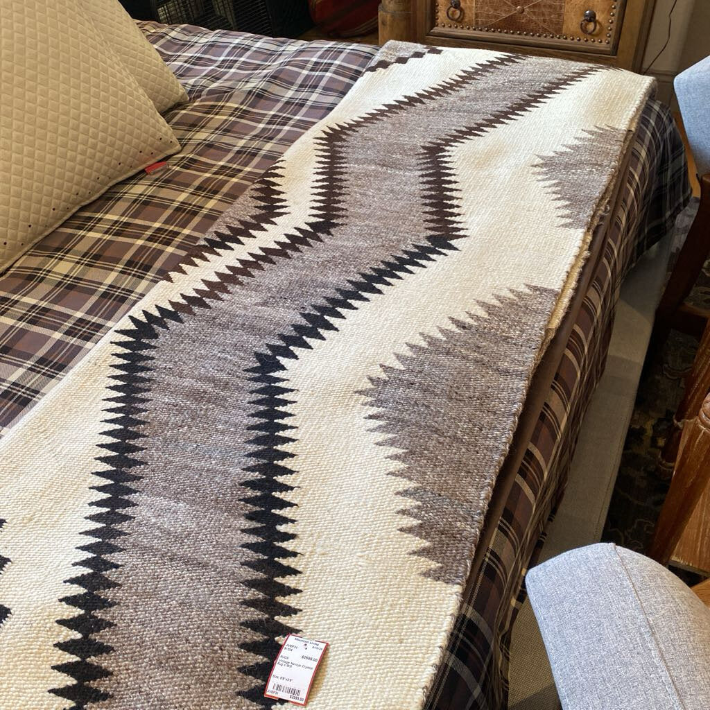 Vintage Navajo Crystal Rug c.1910