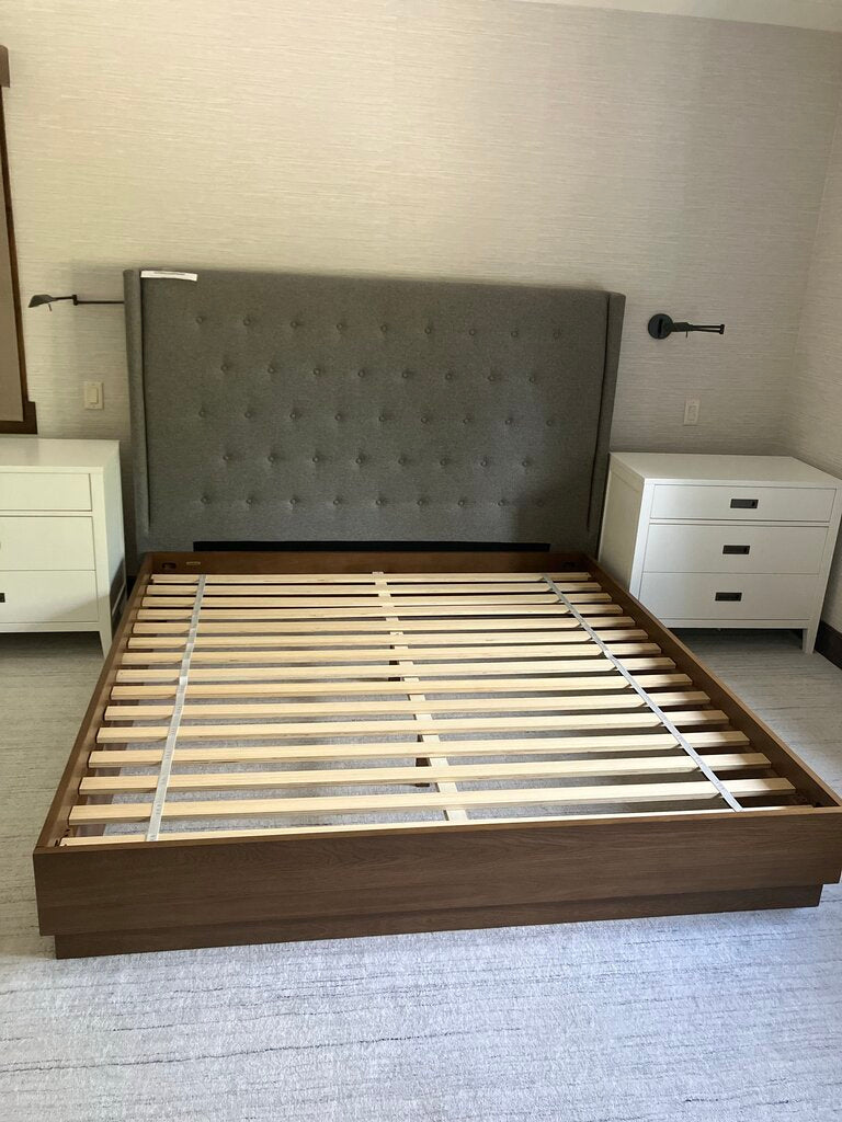 Crate & Barrel Ronin King Bed