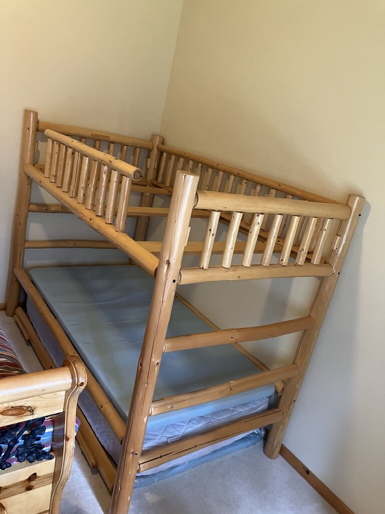 Pine Twin over Twin Bunk Bed